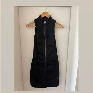 G-Star Front zip mini dress
